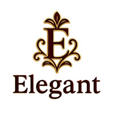‏Elegant logo