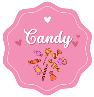 Candy is here! logo