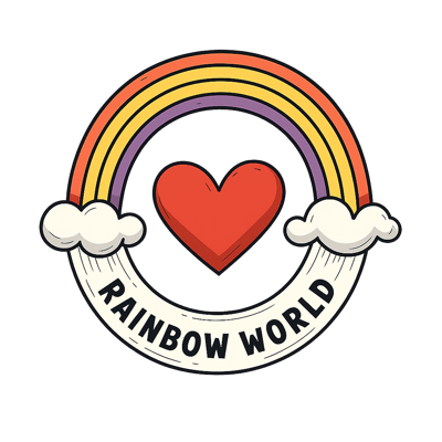 Logo of Rainbow World عالم الألوان