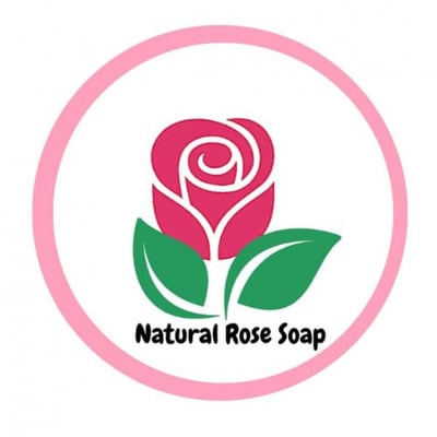 natural rose soap logo