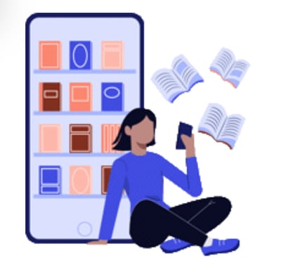 Digital books logo