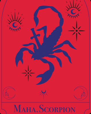 Maha scorpion logo