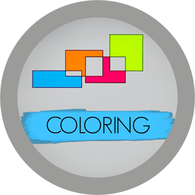 Coloring logo