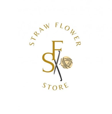 straw flower store logo