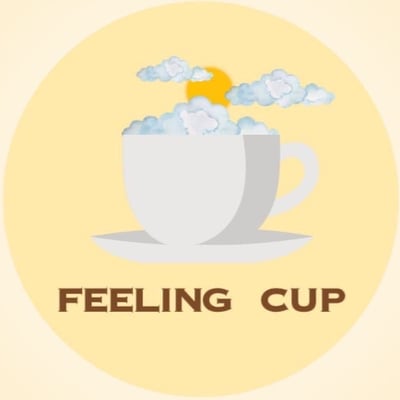 ✨Feeling cup logo