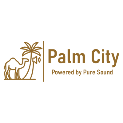 نخلة المدينة Palm city logo