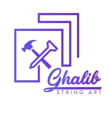 Ghalib String Art logo
