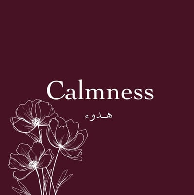 هدوء | calmness logo