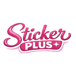 Stickers plus logo