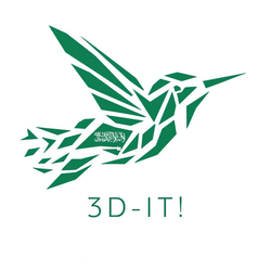 Logo of 3D-it! KSA | ثريديت السعودية