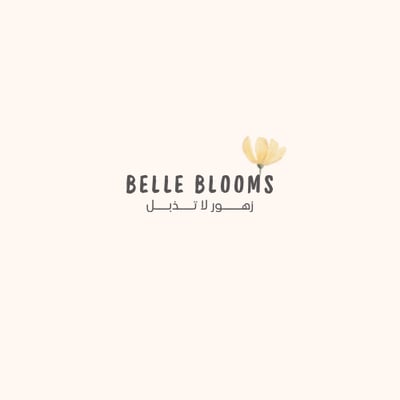 BELLE BLOOMS logo