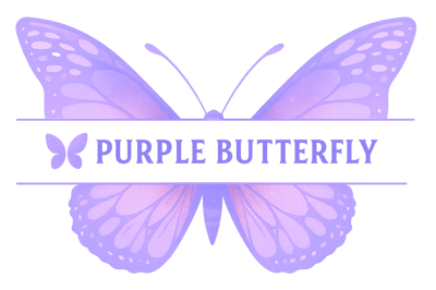 الفراشه البنفسجيه