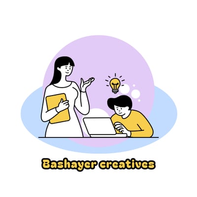 Bashayer creatives logo