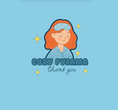 Cozy pyjama logo