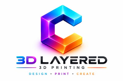 3Dlayered logo