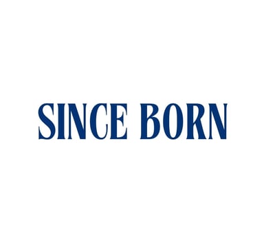 SINCE BORN logo