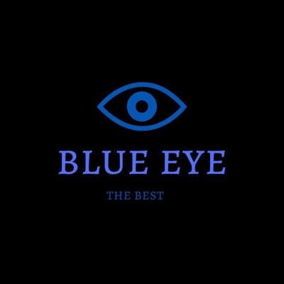 Blue eye 🔵 logo