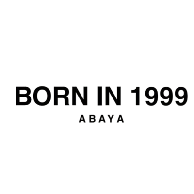 BORN IN 1999 ABAYA logo