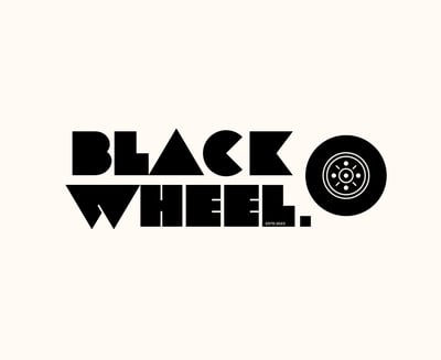 black wheel logo