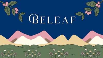 BELEAFCAFFE logo