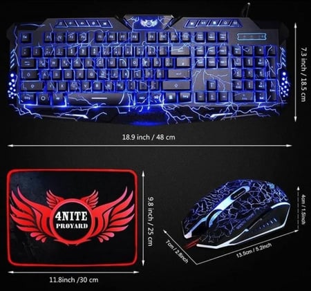 كيبورد ميكانيكي RGB مميز