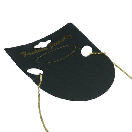 كرت عرض للتعاليق والسلاسل بلاستيك