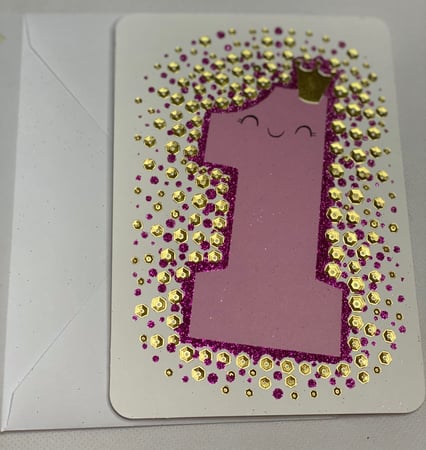 كرت ميلاد السنه الاولى