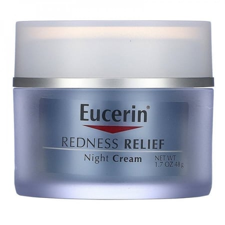 Eucerin, كريم الليل، للعناية بالبشرة وأمراض الجلد، (48 جم)
