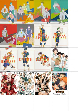 Haikyuu!! photocard