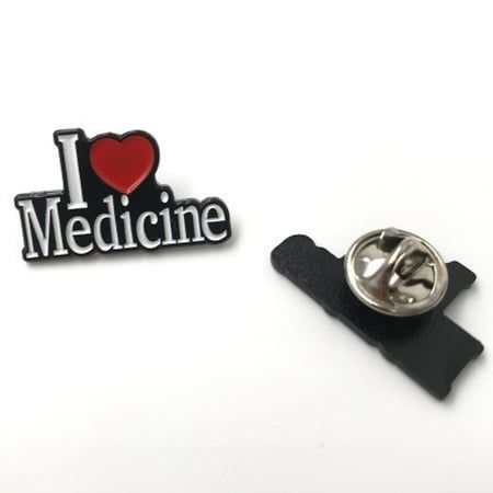 I Love Medicine Brooch