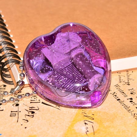 اكرليك موسيقا على شكل قلب ديناميكي