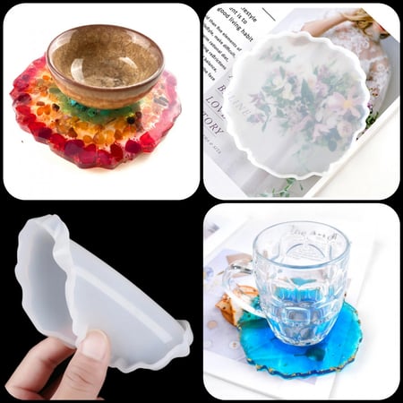 قالب كوستر الأكواب - حجر الجيود