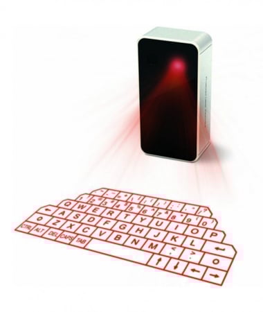 كيبورد بالبلوتوث ضوئي