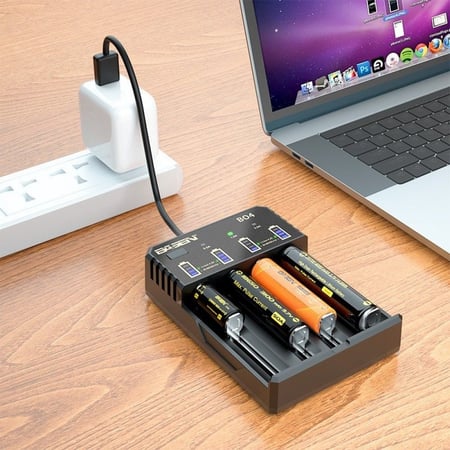 شاحن بطاريات 18650 | USB