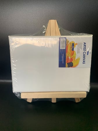 استاند رسم مع لوحه كانفس  a5