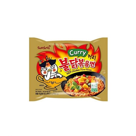 رامن نكهة الكاري - samyang - (اختر العدد)