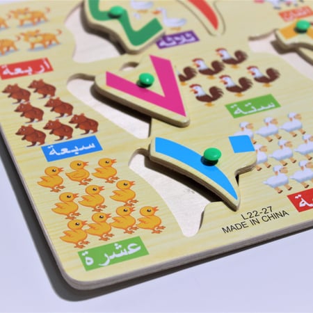 وسيلة تعليمية | تركيبة الأرقام العربية