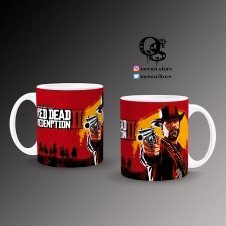 red dead redemption Mug-004- كوب