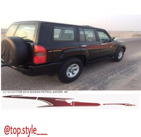 خط نيسان باترول فتك 2015