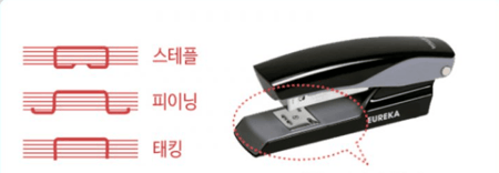 دباسة كوري 016 ,  3 الوان (ابيض,اسود,اخضر)(للحبة)