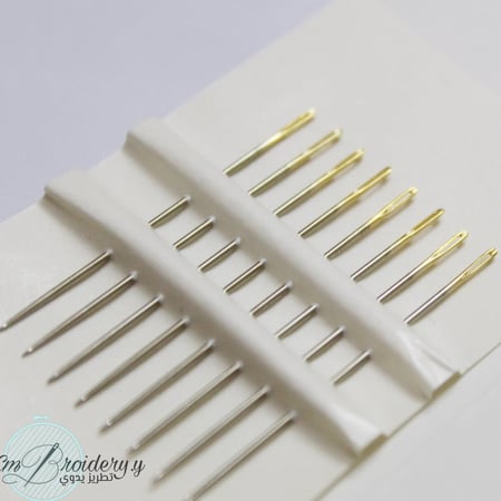 إبر للحشو embroidery- مقاس 7