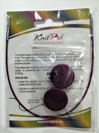 سلك ابرة من KnitPro - ارجواني