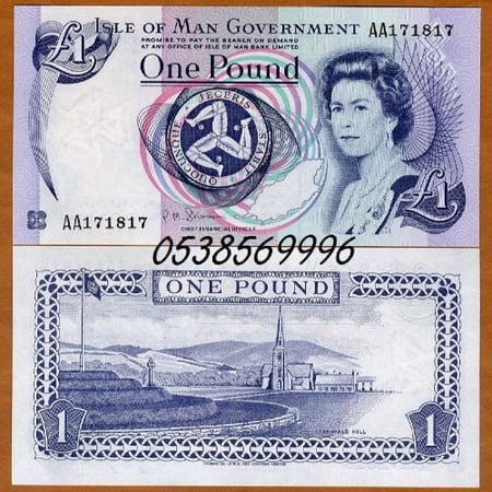 جزيرة مان فئة 1 جنية أنسر