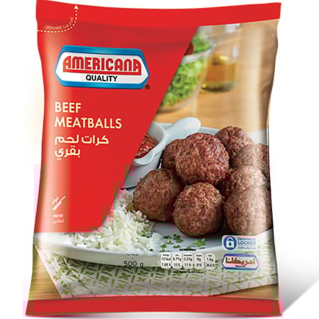كرات لحم عجل امريكانا 500 جم