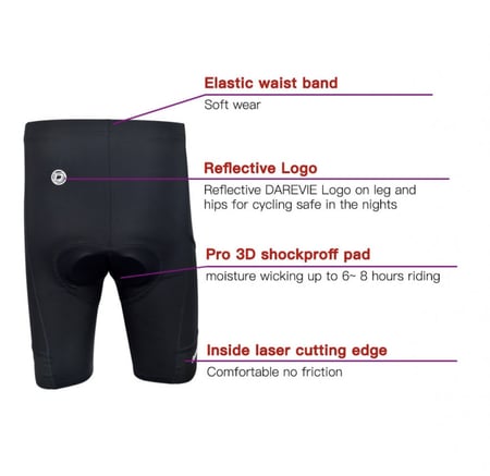 سروال برموده, سروال دراجة هوائية,برمودا دراجة مريح