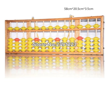 عداد صيني  للمعلم   حجم كبير مقاس 58*20.5*3.5