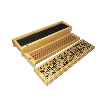 مبخرة كبيرة ممغنطة بدرج + 20 عود 20 سم