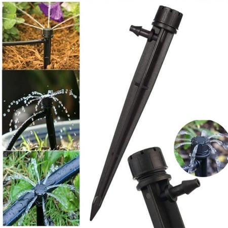 تايمر ديجيتال لتوقيت الري + لي بطول 30 متر مع جميع  ملحقاته