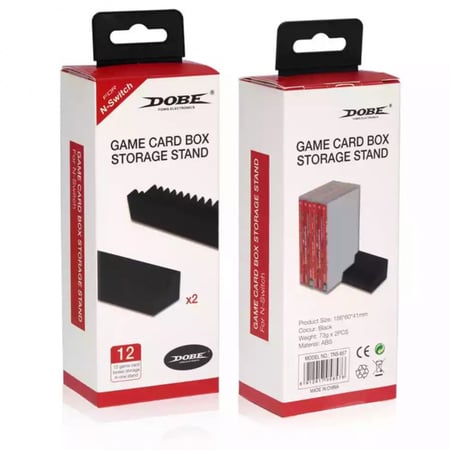 Game Card Box Stand - حافظ على بطاقات ألعابك منظمة وآمنة!