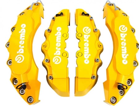 اغطية كليبرات بريمبو لون اصفر